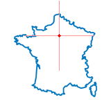Carte du chef-lieu d'arrondissement d'Alfortville-Nord
