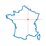 Carte d'Arcy-sur-Cure