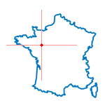 Carte du chef-lieu d'arrondissement de Bierné