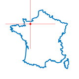 Carte de Bretteville-sur-Laize