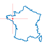 Carte du chef-lieu d'arrondissement de Josselin