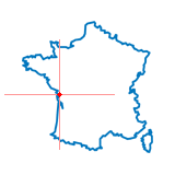 Carte du chef-lieu d'arrondissement de La Rochelle  9e  Canton