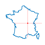 Carte de Monétay-sur-Loire