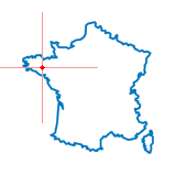 Carte du chef-lieu d'arrondissement de Pontivy
