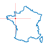 Carte du chef-lieu d'arrondissement de Rennes-Brequigny