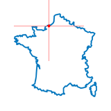 Carte de Saint-Valery-en-Caux