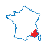 Carte de la région 