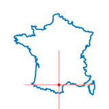 Carte d'Aigues-Vives