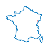 Carte d'Allondans