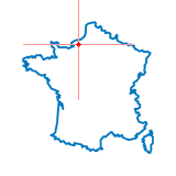 Carte d'Amfreville-les-Champs