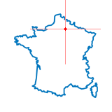 Carte d'Amigny-Rouy