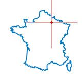 Carte du chef-lieu d'arrondissement d'Asfeld