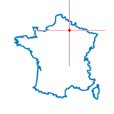 Carte d'Aubigny-en-Laonnois