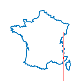 Carte d'Auvare