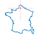 Carte d'Auxi-le-Château