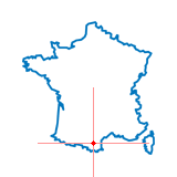 Carte du chef-lieu d'arrondissement d'Axat