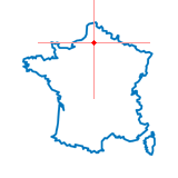 Carte de Bacouel-sur-Selle