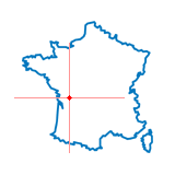 Carte de Beauvais-sur-Matha