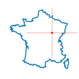 Carte de Bellenod-sur-Seine