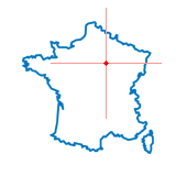 Carte de Bercenay-le-Hayer