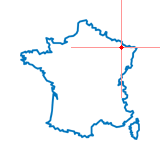 Carte de Bionville-sur-Nied