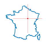 Carte de Bleigny-le-Carreau