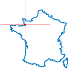 Carte de Bricqueville-sur-Mer
