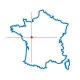 Carte de Brion-près-Thouet
