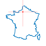 Carte de Canny-sur-Thérain