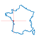 Carte de Champagné-les-Marais