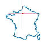 Carte de Château-sur-Epte