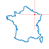 Carte de Châtillon-sous-les-Côtes