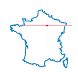 Carte de Châtillon-sur-Morin