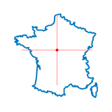 Carte de Châtres-sur-Cher