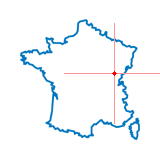 Carte du chef-lieu d'arrondissement de Dampierre