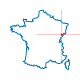 Carte de Dampierre-sur-le-Doubs