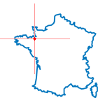 Carte du chef-lieu d'arrondissement de Dol-de-Bretagne