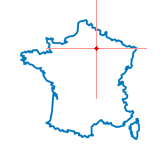 Carte du chef-lieu d'arrondissement de Dormans