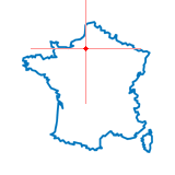 Carte de Doudeauville-en-Vexin