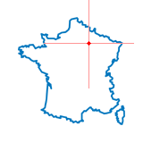 Carte du chef-lieu d'arrondissement d'Épernay  2e  Canton