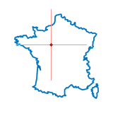 Carte d'Épuisay