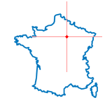 Carte du chef-lieu d'arrondissement d'Esternay