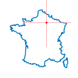 Carte du chef-lieu d'arrondissement de Fère-en-Tardenois