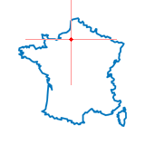 Carte de Fleury-la-Forêt
