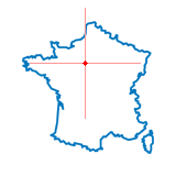 Carte de Fontenay-sur-Eure