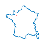 Carte du chef-lieu d'arrondissement de Gorron