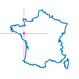 Carte du chef-lieu d'arrondissement de Guémené-Penfao