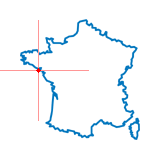 Carte d'Île-d'Houat