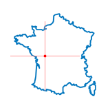 Carte de La Chapelle-Montreuil