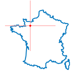 Carte de La Lande-Saint-Siméon